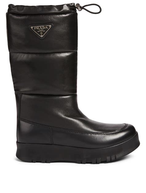 prada ouffer|Prada puffer boots.